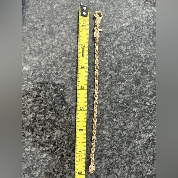 NEW WITH TAG  EMANUELE BICOCCHI french-rope chain bracelet - Picture 8 of 13